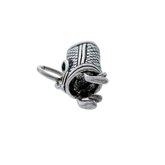 Vintage Sterling Silver 925 3D Golf Club Bag Charm Pendant - Picture 5 of 8